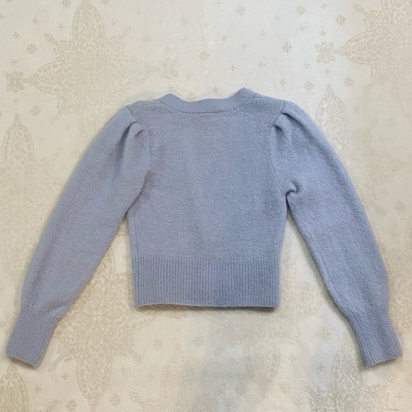 & Other Stories Puff Sleeve Cardigan - Picture 4 of 7